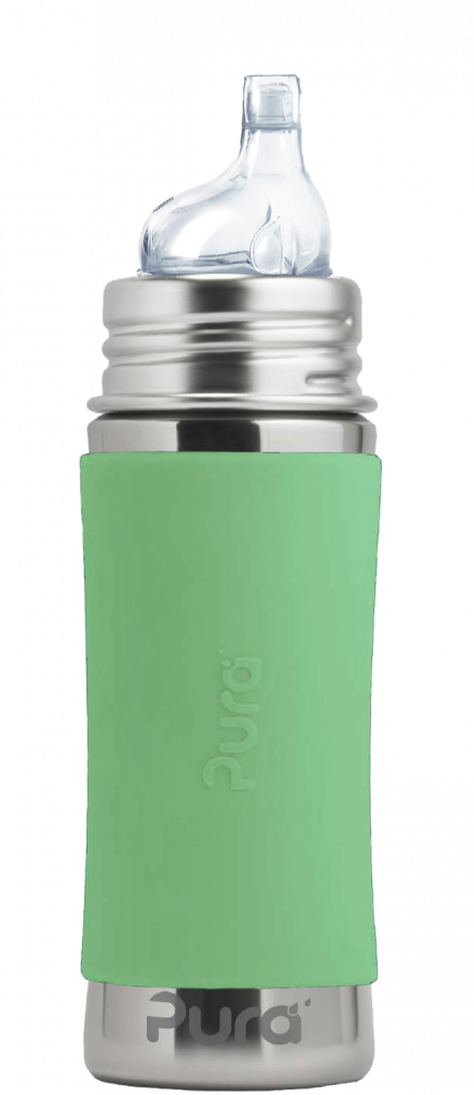 Purakikki Stainless steel Sippy bottle 325ml